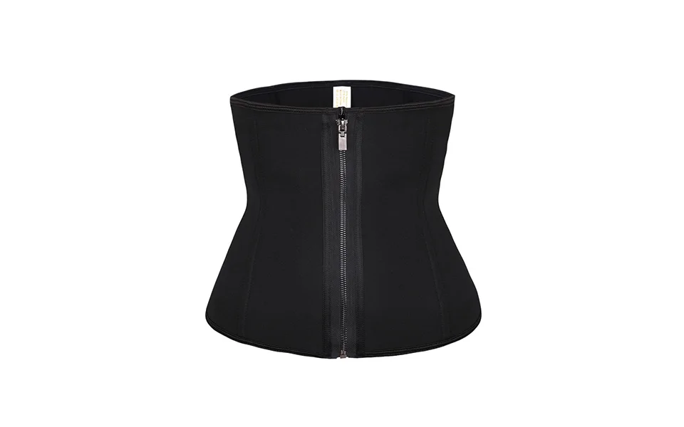 Neoprene Waist Trainer Corset Double Control Waist Shaper Underbust Corsets Steel Boned Back Support Body Shaper                (12)