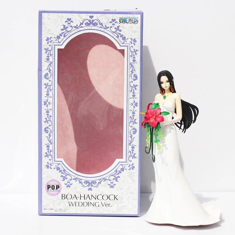 One Piece Boa Hancock Wedding PVC Action Figure High Quality Collection Model Sexy Figure on