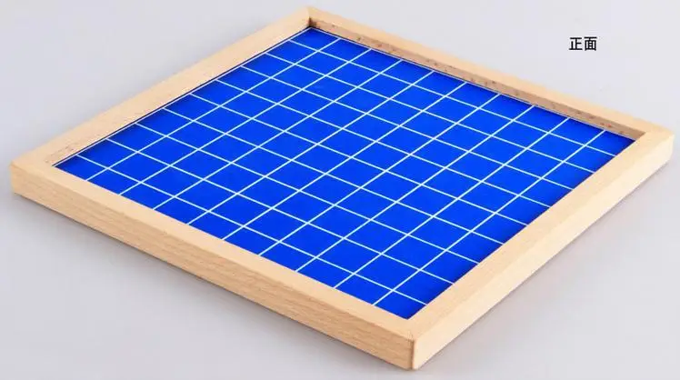 Free delivery kids montessori teaching AIDS,  children's wooden educational toys 1-100 Digital Building Blocks