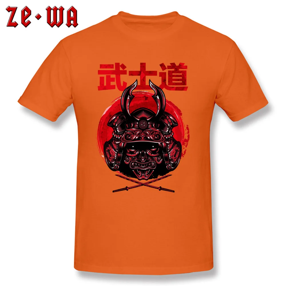 Tees BUSHIDO BLADE Summer/Autumn Funny Classic Short Sleeve 100% Cotton Crew Neck Student T-Shirt Classic Tshirts BUSHIDO BLADE orange
