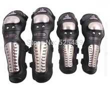 New 4 Piece/ Set Motorcycle Kneepad Motocross Motorbike Elbow & Knee Protective Knee Brace pads Protector Guard Protective Gears