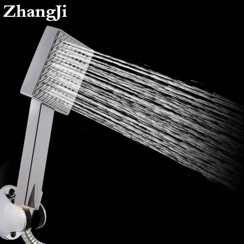 

Zhang Ji Pressure 30% Saving water showerhead 64 Hole bathroom square shower head holder Rainfall Shower Bathroom Shower Spray