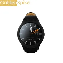 GoldenSpike D5+ Plus Smart Watch MTK6580 Quad Core 1GB+8GB Bluetooth Smartwatch Waterproof GPS Heart Rate Monitor Android Watch