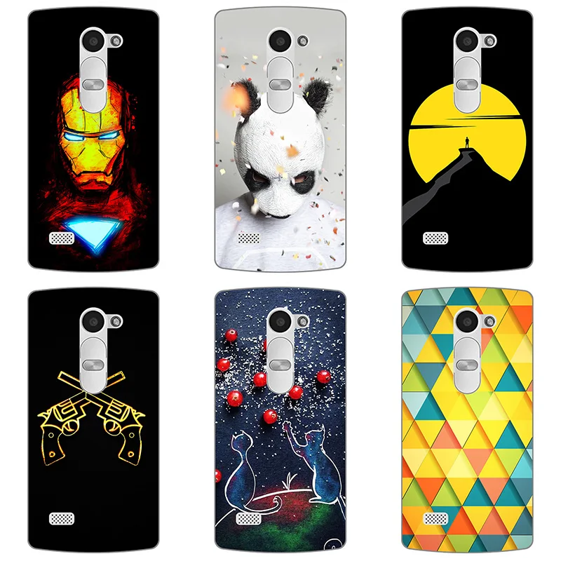 For LG Leon 4G Lte C40 H340N Case Soft Silicone Back Cover Cases Painting Abstract TPU Coque Patterned Shell Skin |
