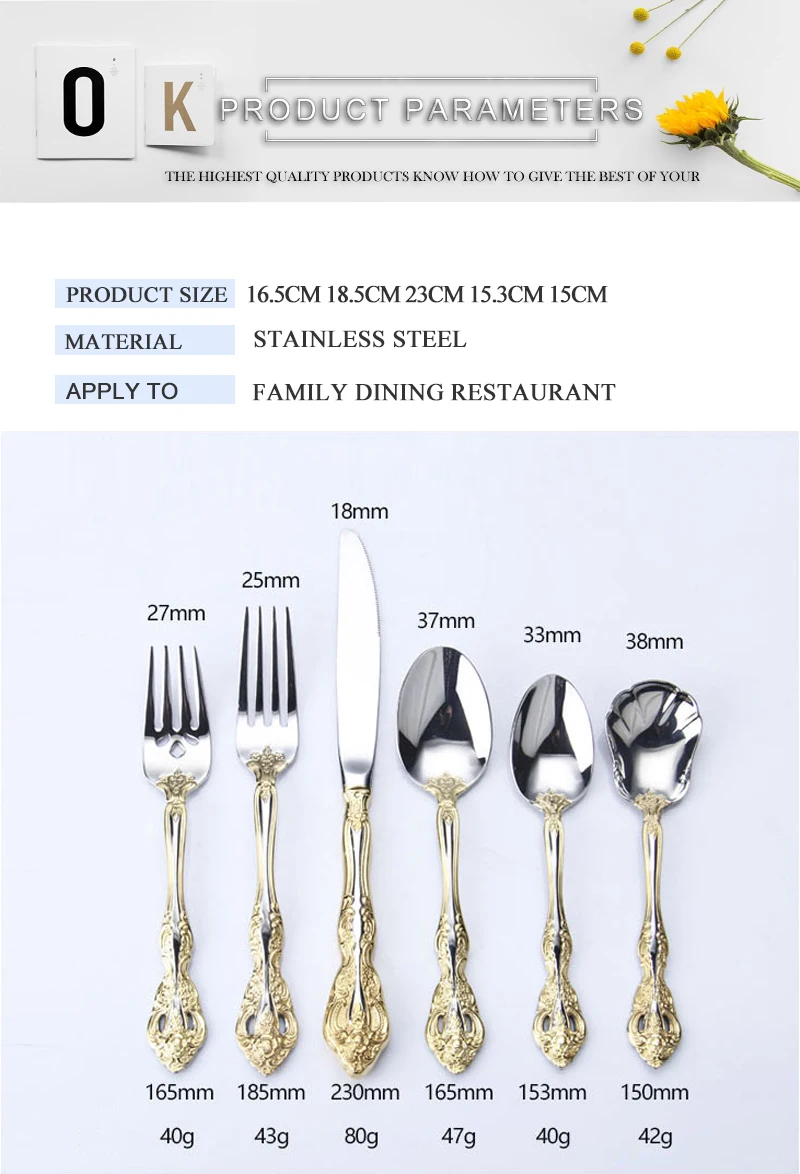 poggia posate talher rose gold inox (7)