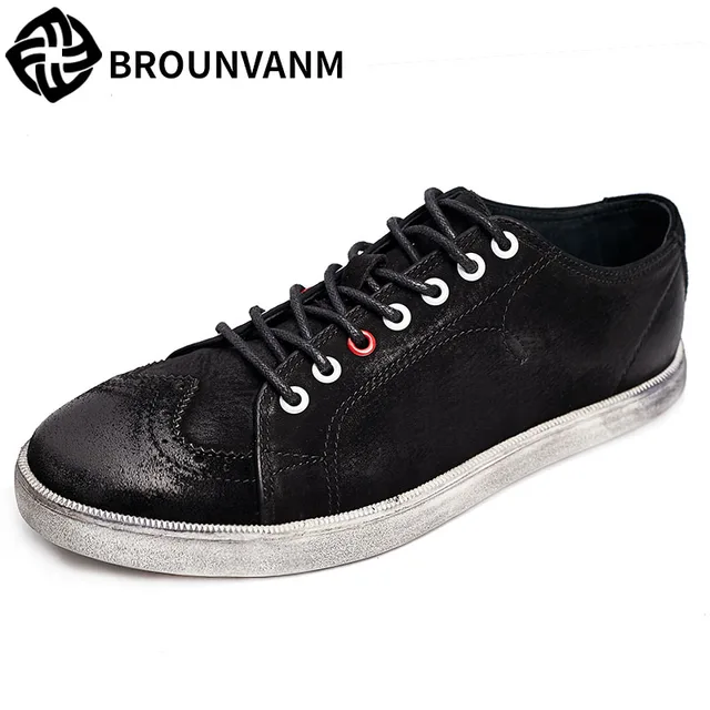 men's shoes lace Polo breathable retro shoes British version low help recreational shoes (9.5 black) men's shoes lace Polo breathable retro shoes British version low help recreational shoes (9.5 black)