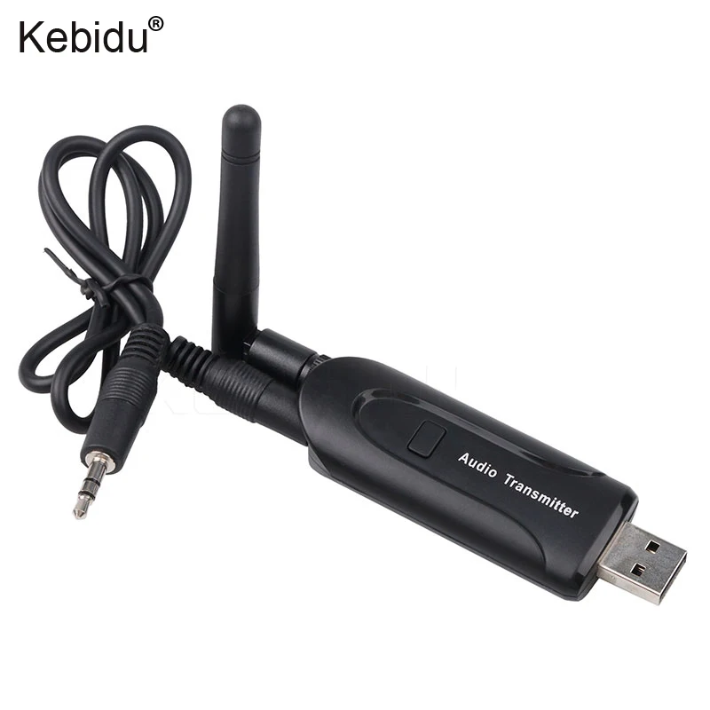 Беспроводной Bluetooth передатчик Kebidu для просмотра ТВ без шума импортный чип