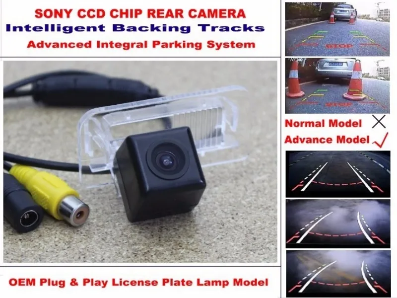 For Mercedes Benz MB A Class W169 2004~2012 Intelligent Car Parking Camera with Tracks Module Rear Camera CCD Night Vision (3)