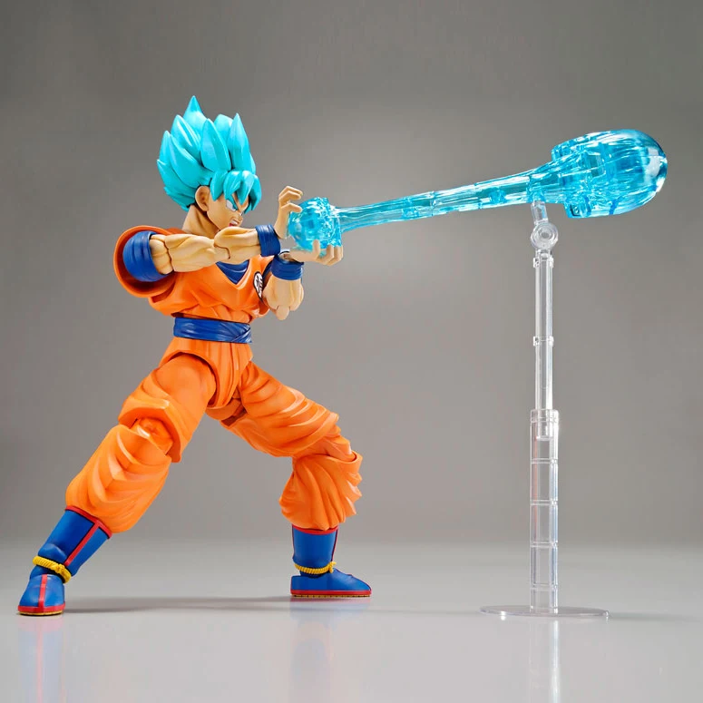 Подлинная фигурка Bandai Tamashii thons-rise стандартная сборка Dragon Ball Супер Saiyan God SS Son Goku модель Фигурка