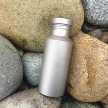 Keith 550 ml titanium botella de agua de bicicletas botella de la coctelera de proteínas saludables, no tóxico Para Acampar Al Aire Libre Ciclismo Senderismo Deporte Ti31