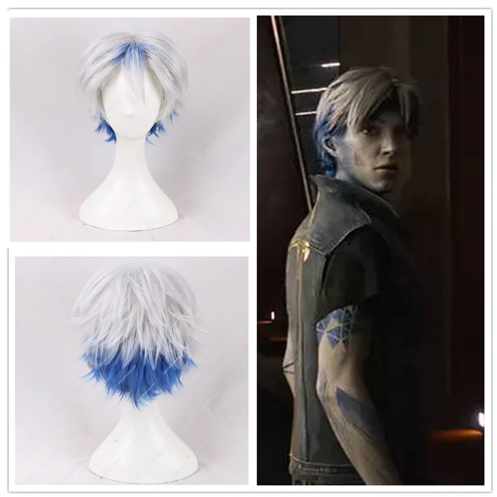 

Ready Player One Wade Parzival Short Heat Resistant Synthetic Hair Cosplay Accessory Props Halloween Party+Free Wig Cap