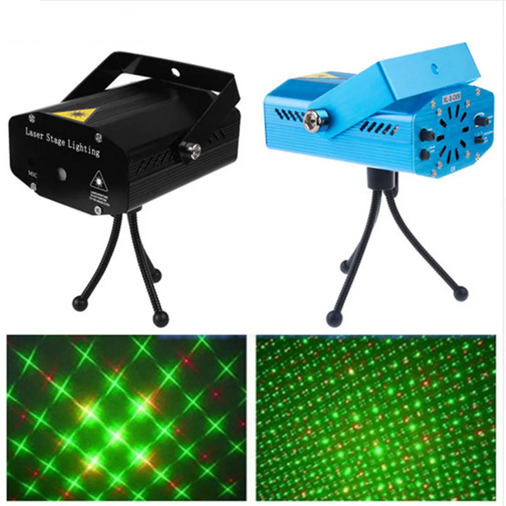 

Mini RG Laser DJ Projector DJ Light Club Bar Dance Disco Light For Coffee Shop Bar Home Party Xmas DJ Effect Lighting Show 1Pc