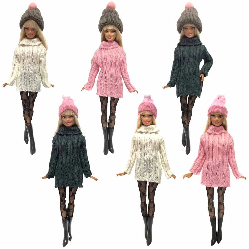 barbie doll winter clothes