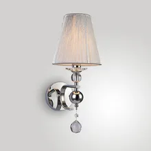 Нержавеющая сталь светодиодный настенный светильник для ванной комнаты с E27 3 Вт светодиодные лампы