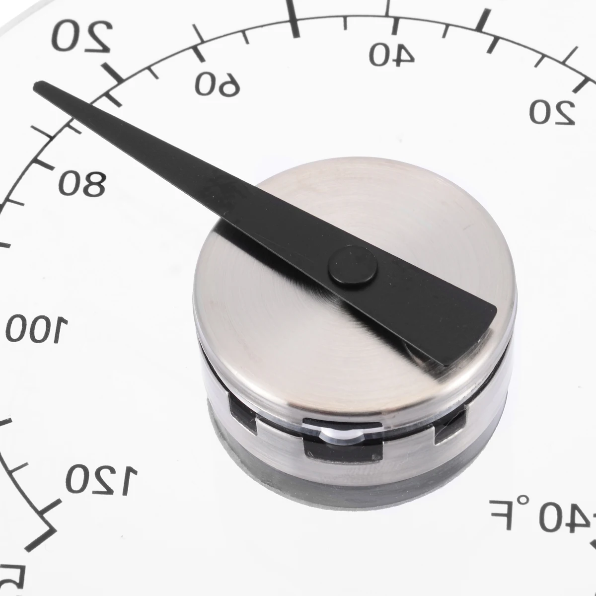 New 1Pc Clear Round Circular Outdoor Window Temperature Thermometer Weather Station Tools