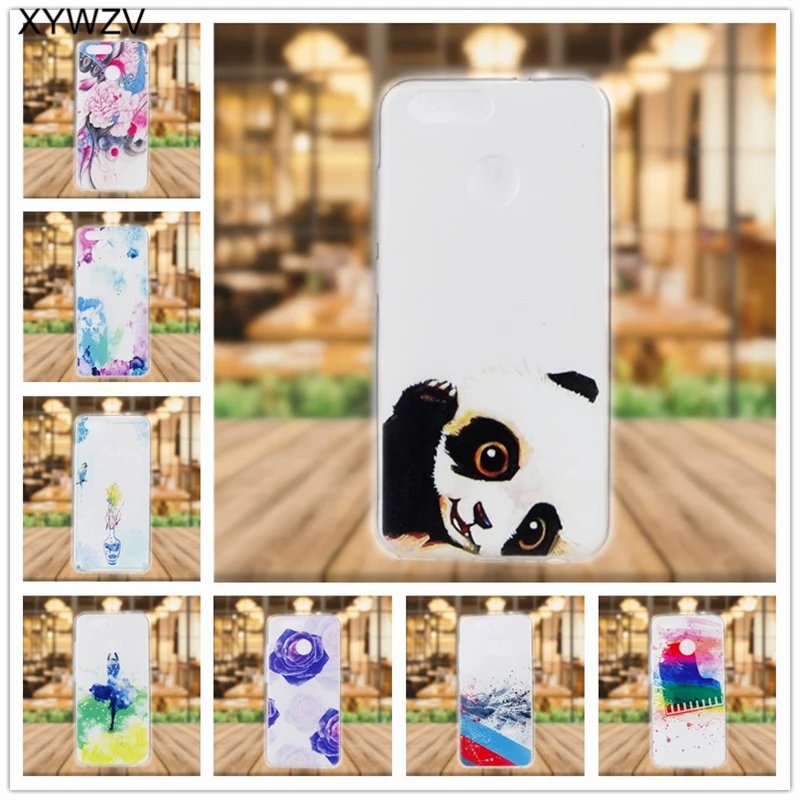 

sFor Huawei Nova 2 Case Cover Soft Silicone Pattern Phone Case For Huawei Nova 2 Back Cover For Huawei Nova2 Case Coque Fundas <