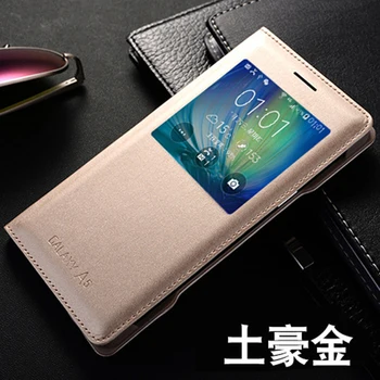 

NECONO for samsung galaxy a5 2014 case, PU Leather Original with Window flip phone cases for samsung galaxy a5 2014 case cover