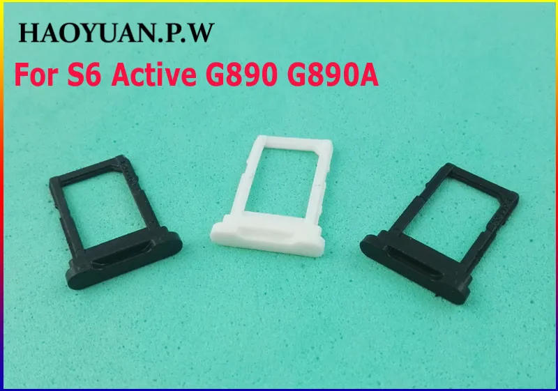 

HAOYUAN.P.W Housing Single SIM Card Version Tray Slot Holder For Samsung Galaxy S6 Active G890 G890A