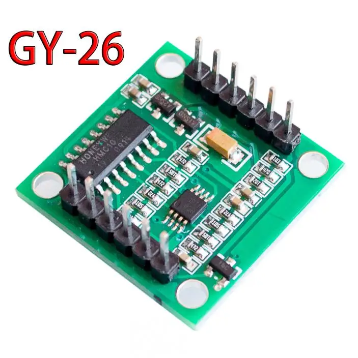 

GY-26 High-precision High-sensitivity Digital Electronic Compass Sensor Module DC3V- 5V For GPS Navigation