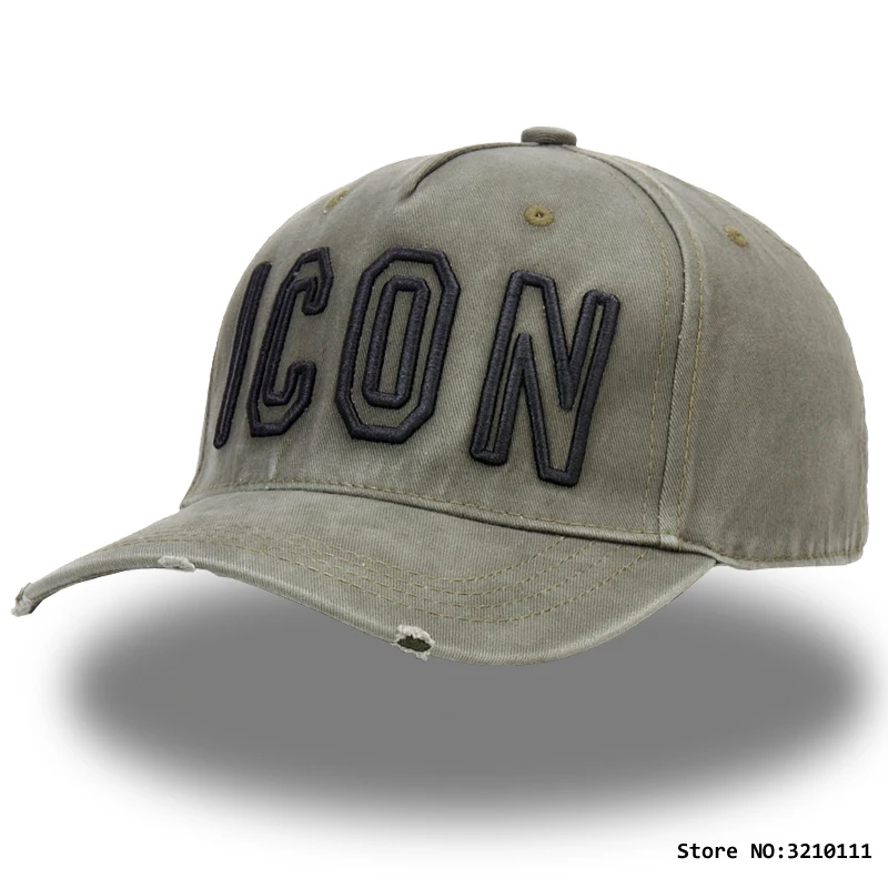 DSQICOND2 бренд буквы DSQ значок Кепка шапки сплошной узор шляпы Casquette папа Ковбой шляпа бейсбольная Кепка Snapback Кепка для мужчин Wom