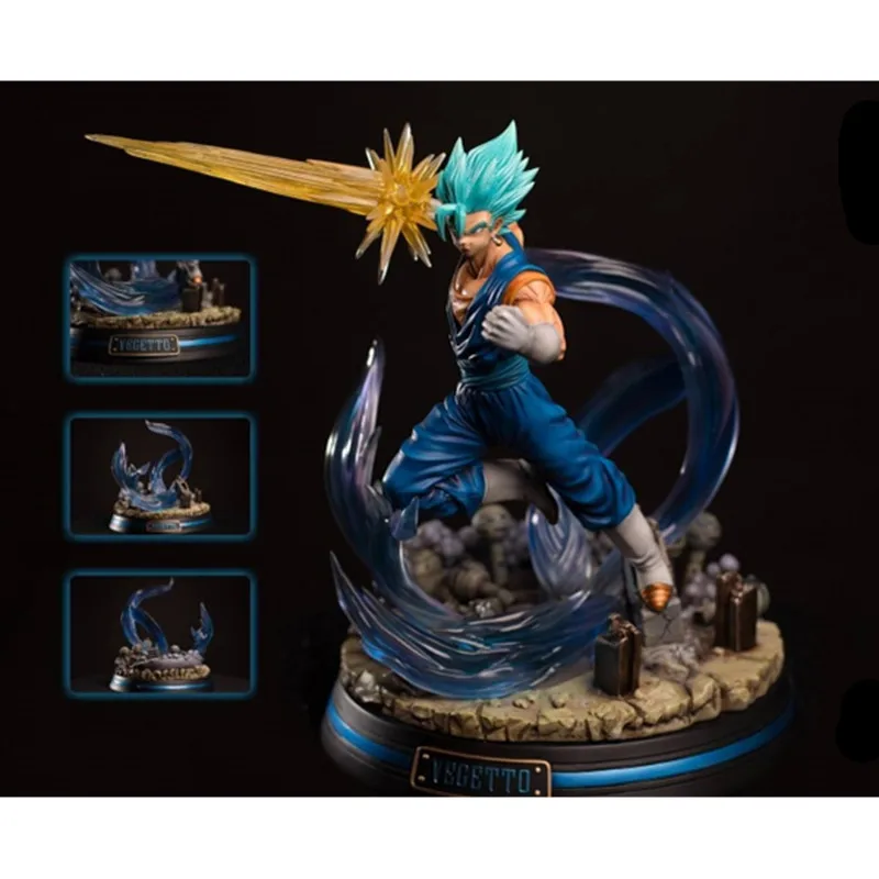 Предпродажа Dragon Ball Fusion Supersoldier аниме vegetto Super Saiyan смолы сцены статуя фигурку(Срок поставки: 60 дней) X1097