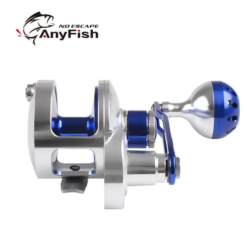 Original ANYFISH VERTIGO Fishing Reel Jigging Wheel Gear Ratio 6.01 Max Drag 18kg Left/RIGHT