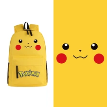 Карманный Монстр милый рюкзак холщовые школьные сумки для подростков Kawaii дорожный рюкзак Детский рюкзак для ноутбука