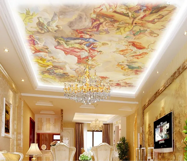 Europa Stil Engel Tapete Mural Decke Wandbilder Wallpaper D Mural Tapete Decke Europa Stil Engel Tapete Mural Decke Wandbilder Wallpaper D Mural Tapete Decke