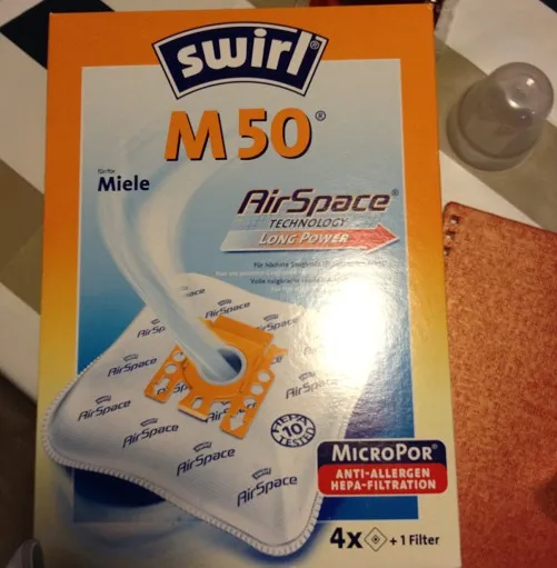 Original swirl m50 vacuum cleaner dust bag miele 4 meinuo all series
