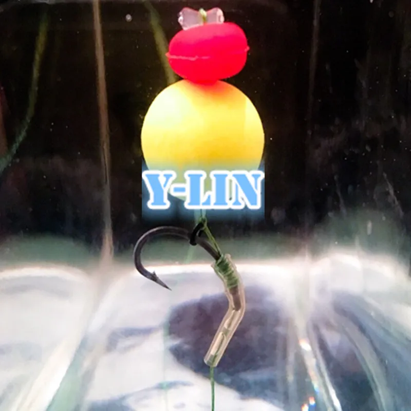 

20pcs/Lot Carp fishing hook bend sleeve line rig sleeve line aligner accessories for carp fishing hook sleeve anti tangle sleeve