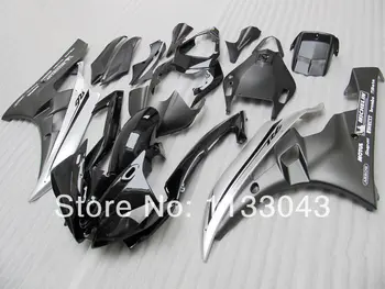 

100%New Black silver ABS fairings for Yamaha YZF-R6 06-07 YZF R6 06 07 YZF 600 R6 2006 2007 fairing sets #ska01 +7gifts
