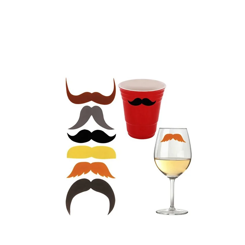 Mustache-shaped-silicone-wine-glass-drink-markers