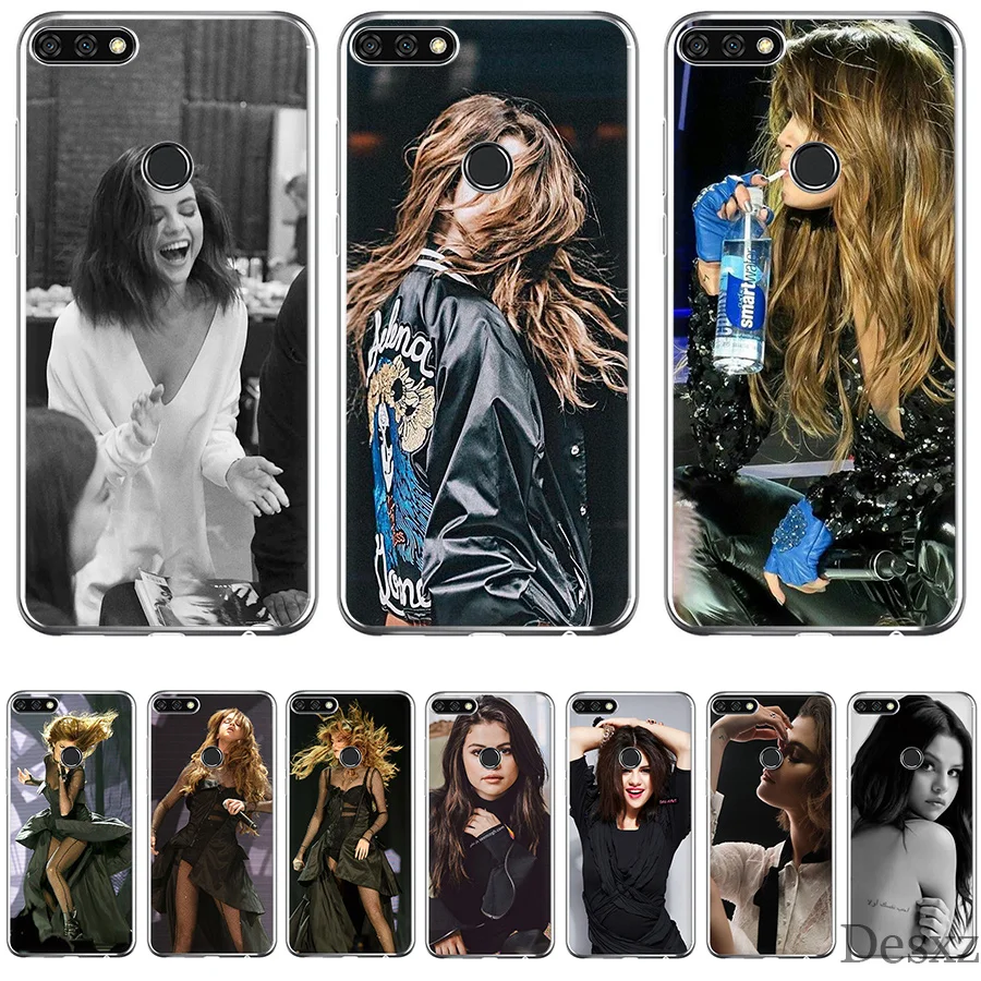 

Gerleek Selena Gomez Cover For Huawei P10 P20 P9 P8 Pro Lite Mini Plus P Smart Case