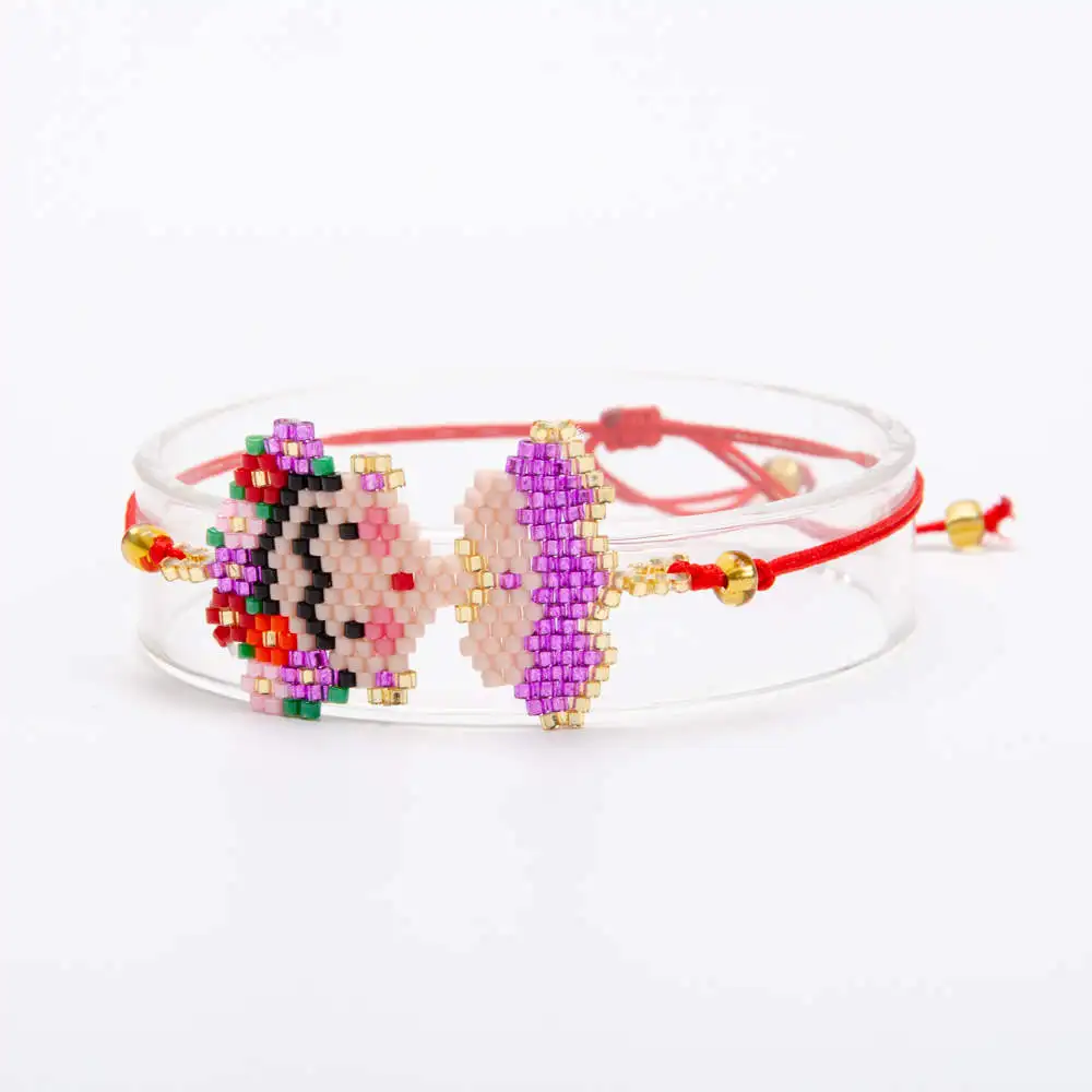 Go2boho Frida Bracelet MIYUKI Pulseras Mexican Jewelry Frida Bracelets Delica Beads Handmade Woven 2019 Women Gift Wholesale New