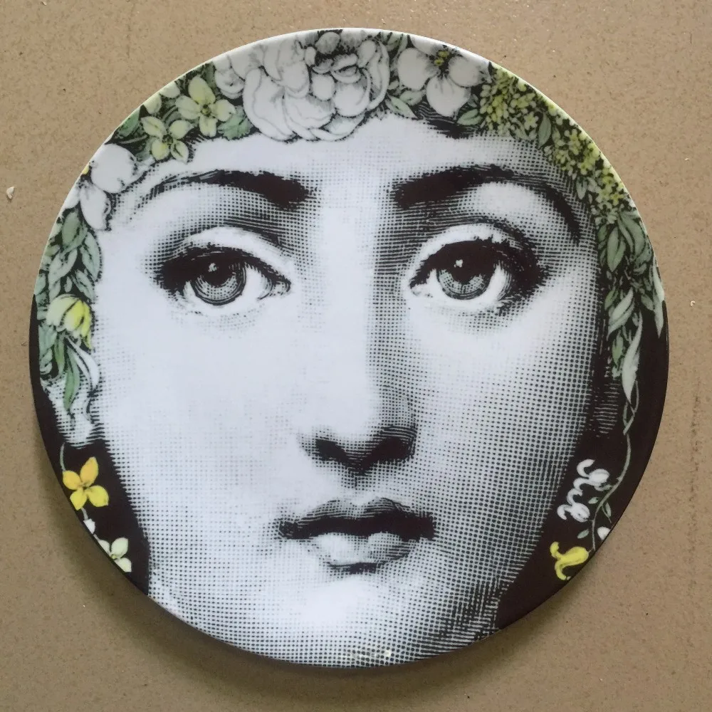 Decorative Face Plates Classy 2016 New Design Pattern Italy Milan Rosenthal Piero Fornasetti 2018 Decorative Face Plates Adorable 2016 New Design Pattern Italy Milan Rosenthal Piero Fornasetti Design Ideas