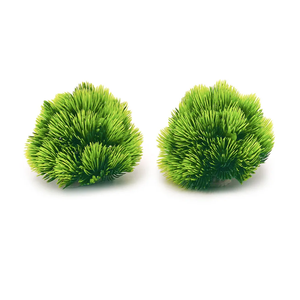BEGONDIS Aquarium Decorations Fish Tank Artificial Green Water Plants Made of Silk Fabrics Plastic Safe for All Fish /& Pets