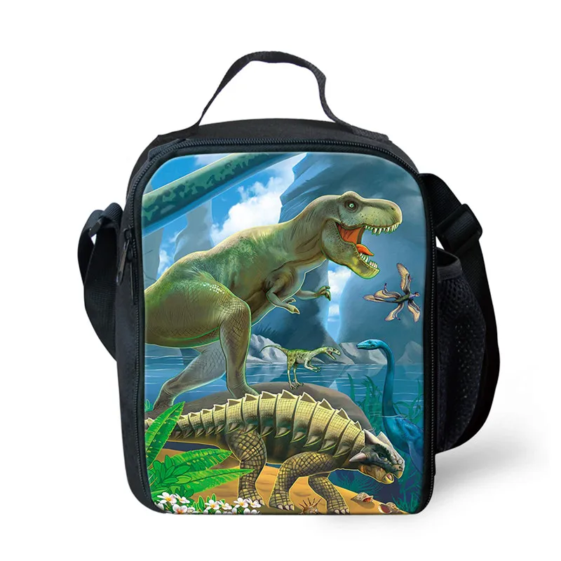 FORUDESIGNS/мальчиков Дино школьные сумки для детей динозавр Тираннозавр Рекс Динозавр печати Школьный рюкзак для детей 3 шт./компл. школьный Bolsa - Цвет: P6211G