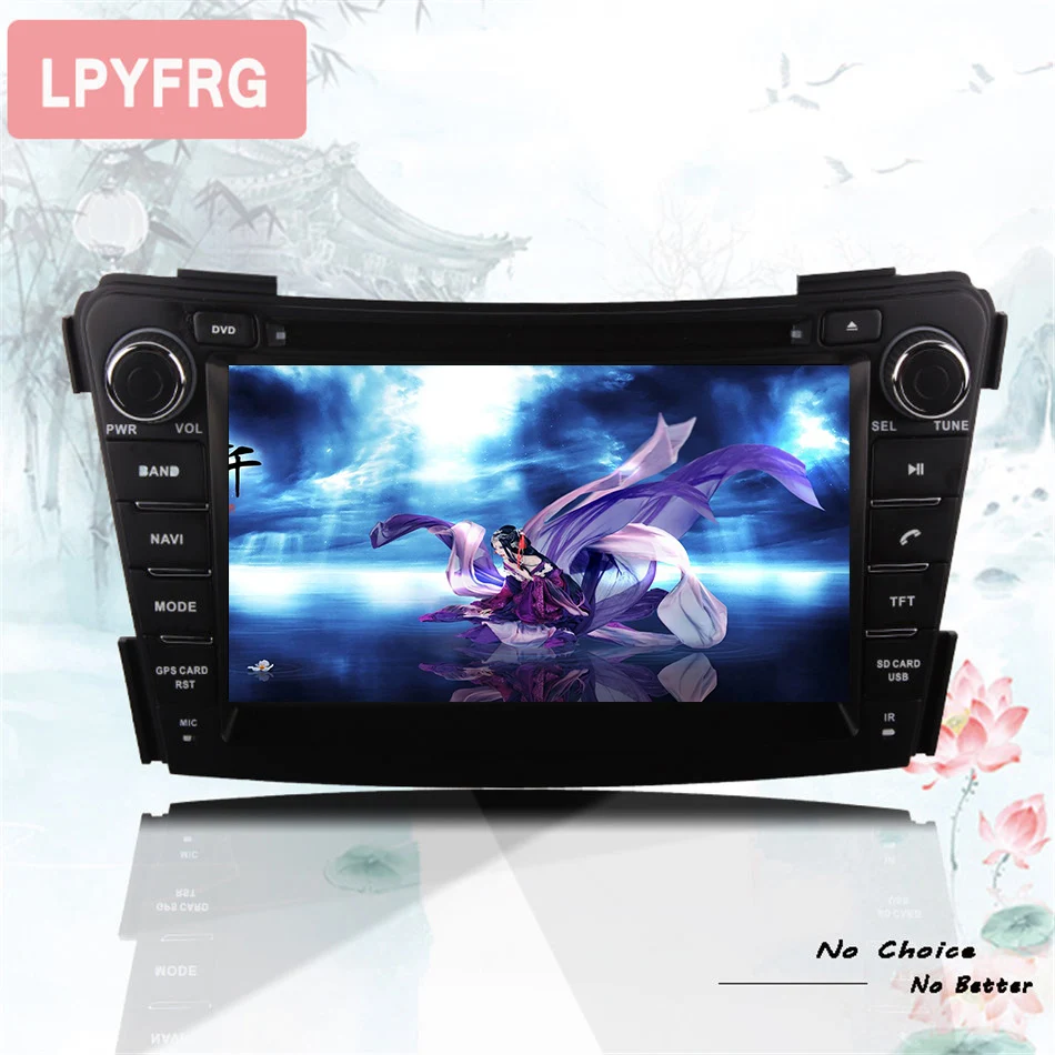 Автомобильный dvd видеоплеер с gps android 10 0 4 Гб ОЗУ аудио ПК медиа блок 4G Wi Fi для Hyundai I40
