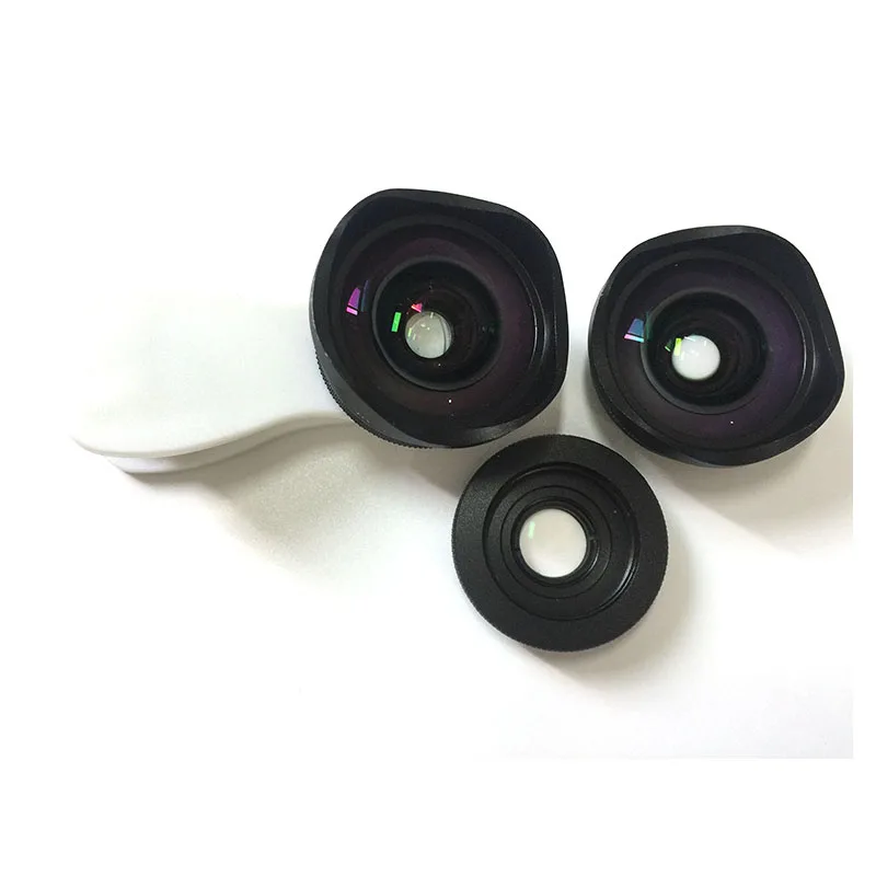 

Cell Phone Camera Lens Kits 4K HD Wide Angle 15X Macro Profession External Mobile Phone Lenses For iPhone Samsung And Smartphone