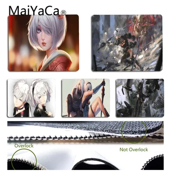 

MaiYaCa New Design Automata 2B Mouse Pad for Laptop Size for 18x22cm 25x29cm Rubber Rectangle Mousemats
