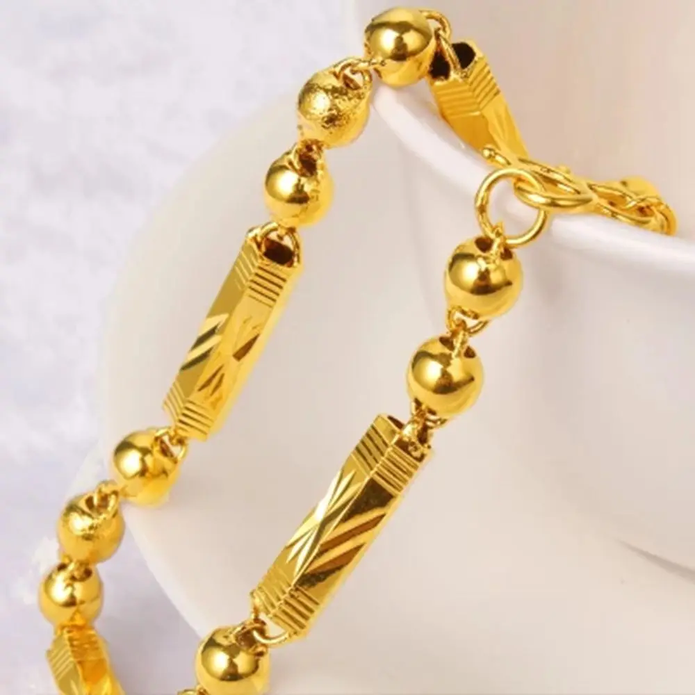 Мужское ожерелье, Классическая цепочка, сплошное Золотое наполнение, мужские ювелирные изделия 18 дюймов, модное колье, аксессуары, массивное ожерелье
