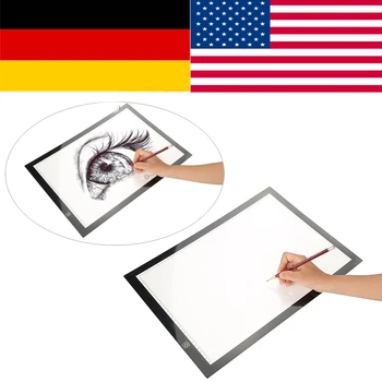 

Portable A3 LED Light Pad Box Drawing Tracing Tracer Copy Board Table Pad Led Light Pad Copy Board with Brightness Control