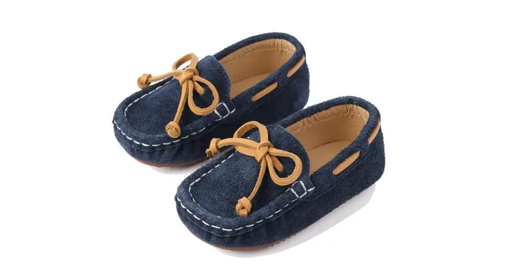 YWPENGCAI/весенне-Осенняя детская обувь; Натуральная кожа Мальчики; лоферы; обувь для девочек; мокасины на плоской подошве; мягкая удобная детская обувь
