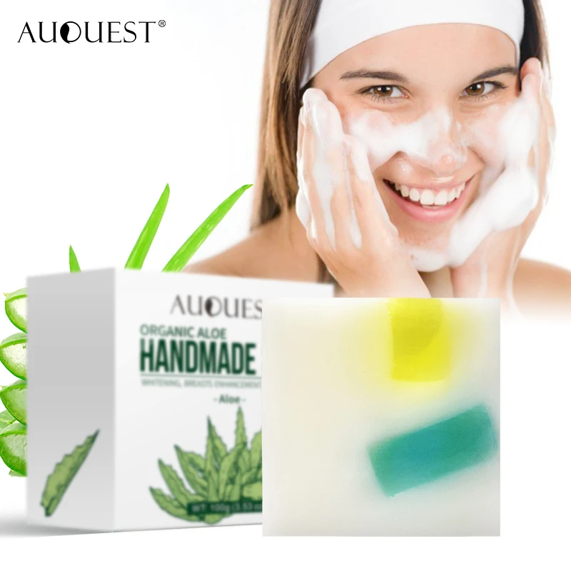 Murah Auquest Organik Aloe Vera Sabun Buatan Tangan Kehamilan Vegan Pembersih Wajah Perawatan Kulit Tubuh Bioaktif Wajah Produk 100G Online Auquest Organik Aloe Vera Sabun Buatan Tangan Kehamilan Vegan Pembersih Wajah Perawatan Kulit Tubuh Bioaktif Wajah Produk 100G