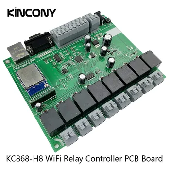 

WiFi Relay Remote Control Domotica Hogar Smart Home Automation Module Controller 8 Switch Channel 8 CH Security Alarm Sensor