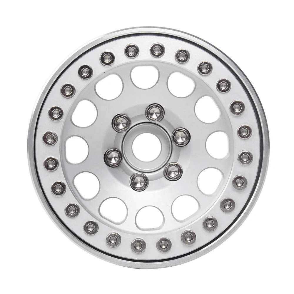 INJORA 4 шт. алюминиевый сплав 1,9 Beadlock колеса диски для 1/10 RC Гусеничный осевой SCX10 SCX10 II 90046 Traxxas TRX4 D90