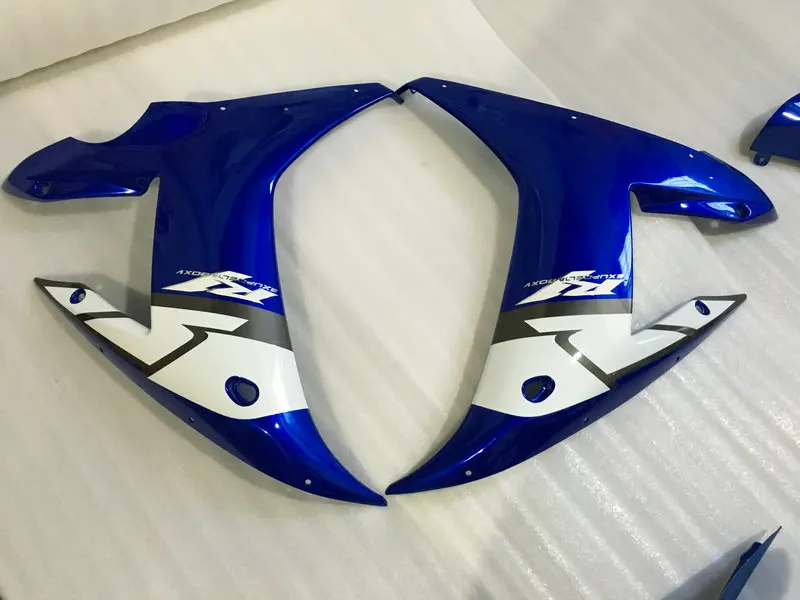 Комплект обтекателей для мотоцикла YAMAHA YZFR1 02 03 YZF R1 2002 2003 YZF1000 yzfr1 ABS синий белый