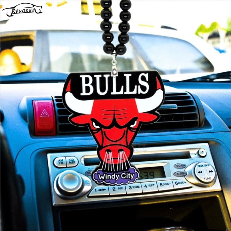 

Car Ornaments Pendant Acrylic Fashion Raging Bull Gesture Automobile Rear View Mirror Charms Hanging Ornaments Home Decoration