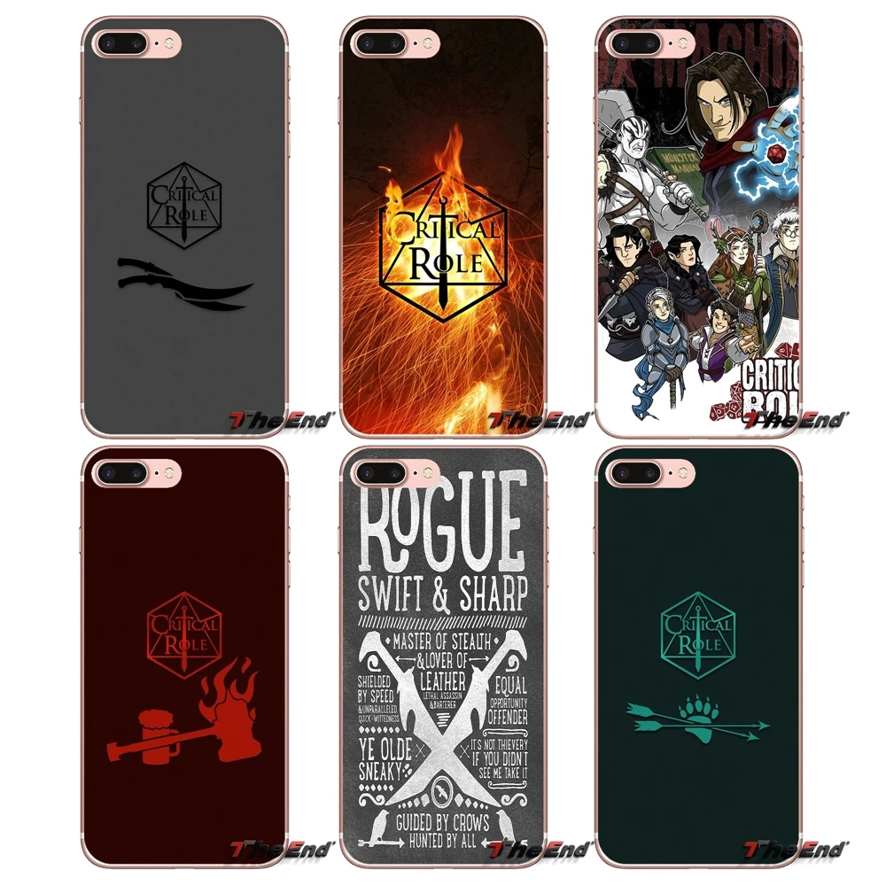 

For iPhone X 4 4S 5 5S 5C SE 6 6S 7 8 Plus Samsung Galaxy J1 J3 J5 J7 A3 A5 2016 2017 Critical Role TV Series 2015 Movie Case