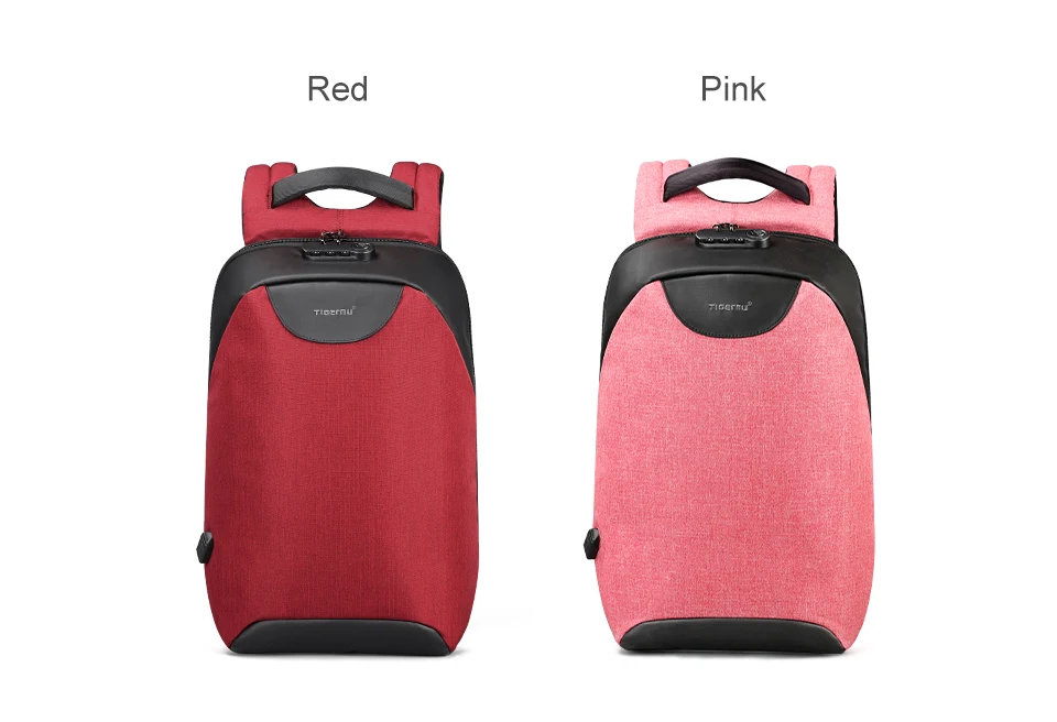 Roubo de Viagem Femininas para Adolescentes Escola à Prova Água do Vintage Moda Bloqueio Polegada Feminina Anti Usb Mochilas Dwaterproof Tsa 15.6 11 High Quality Bolsas e Malas